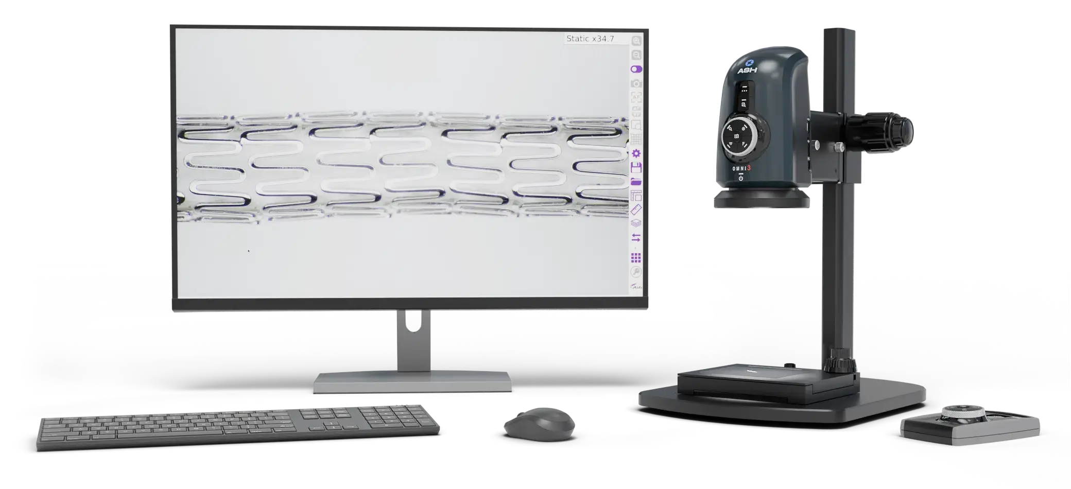 Setup Digitalmikroskope von ASH
