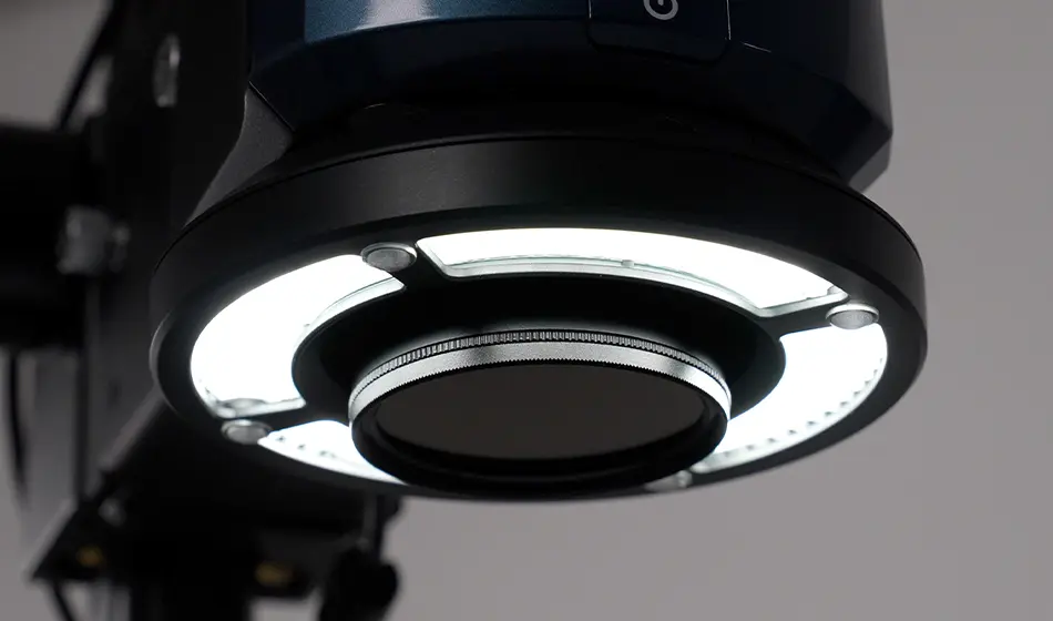 Polarisierte Beleuchtung