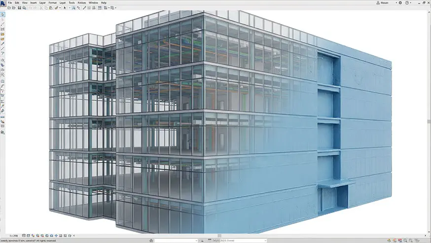 3D Scans von Gebäuden für BIM Daten