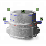 Oqton 3D Systems 3D Software Geomagic Design X Flächenrückführung