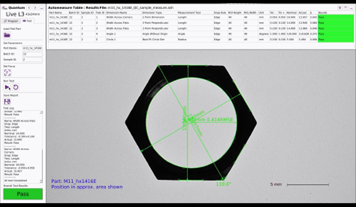 Ash Quantum digitales Messmikroskop für Qualitätskontrolle und optische Inspektion Software