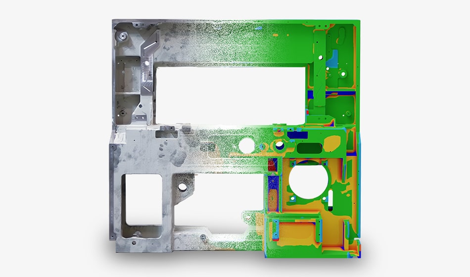 3D Scanner - Laserscanner Artec Ray 2 II Soll-Ist-Vergleich Qualitätssicherung