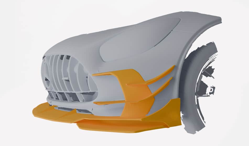 Reverse Engineering mit 3D Scan für Claymodelle / Tonmodelle im Bereich Prototyping und Rapid Design
