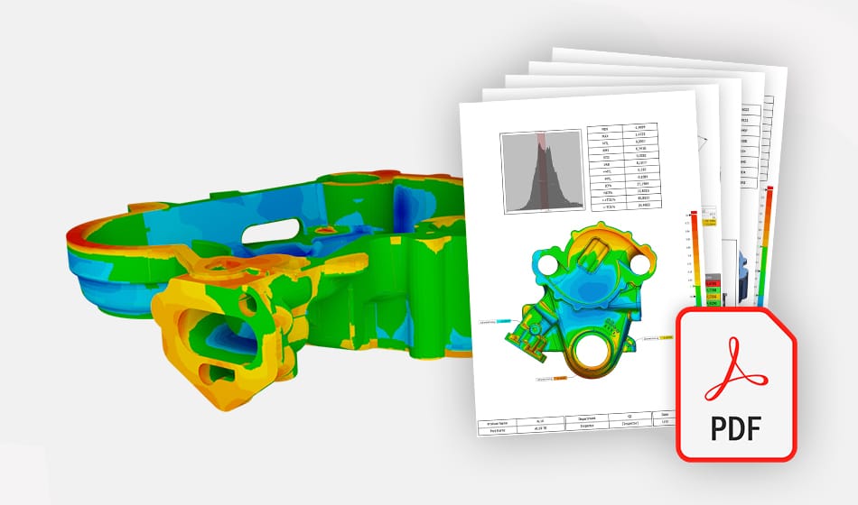 3D Scanner für Qualitätskontrolle und Analyse - Erstellung eines Erstmusterprüfbericht