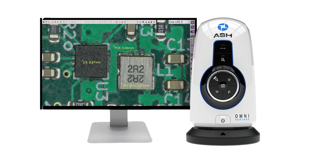 Digitalmikroskop für Mess- und Analyse Ash Omni Vantage 4K